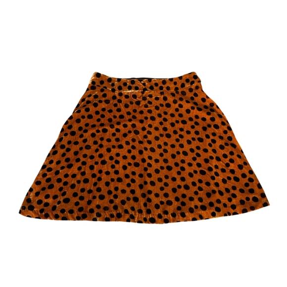 Madewell Velvet Circle Mini Skirt Size 4 - Picture 6 of 9